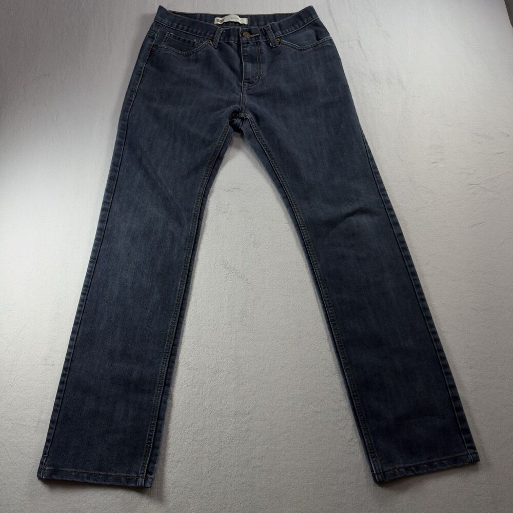 Levis Jeans Youth 511 Slim Denim Size 20 Reg 30x30 Color Blue